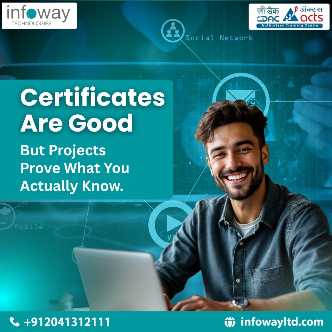 InfowayLtd's tweet photo. Work on real-world applications during your training.
#BuildProjects   #PortfolioReady #RealSkills #DeveloperJourney https://t.co/SkucyLLqLY