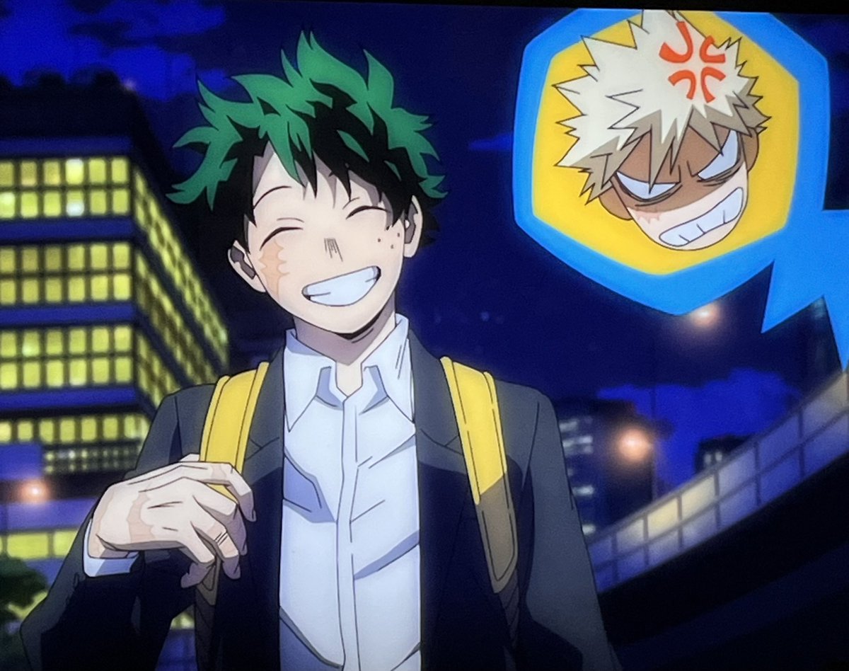 htwheelz's tweet photo. He really did only smile when he made Deku smile https://t.co/FwvnPMVtfI