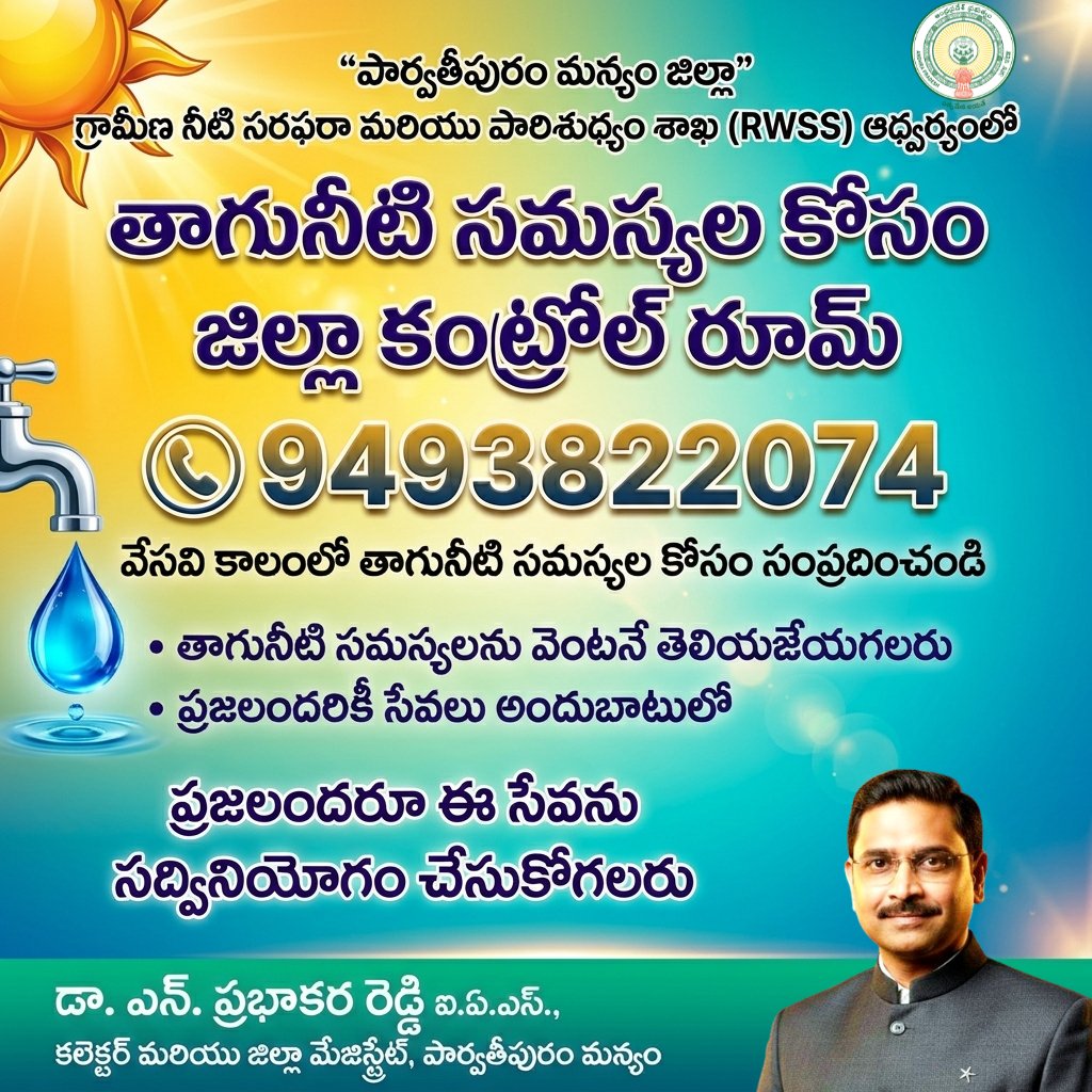 Collector Parvathipuram Manyam tweet media