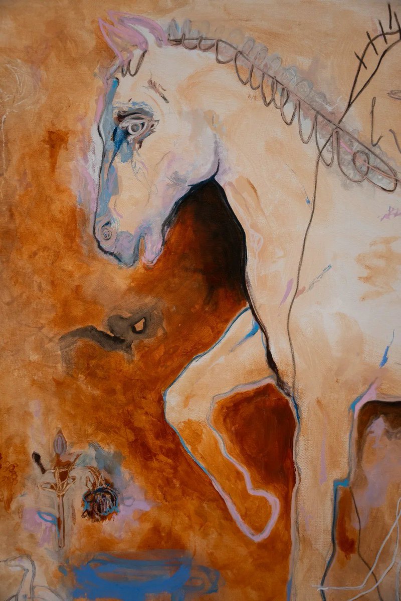 Pickaxe84199830's tweet image. #painter #painting 
Simon Buret, b. 1981 - France
Le Repos (détail), 2024