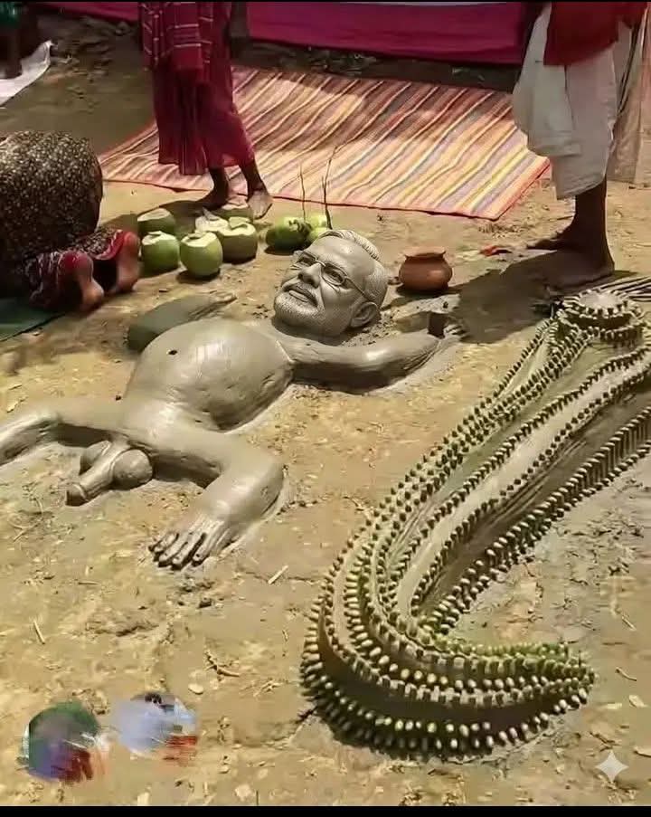 To win BJP in West Bengal, worshiper is being performed under the supervision of Subendu Adhikari - Mayukh Ranjan Ghosh, Republic Bangla" #modi #worshiper