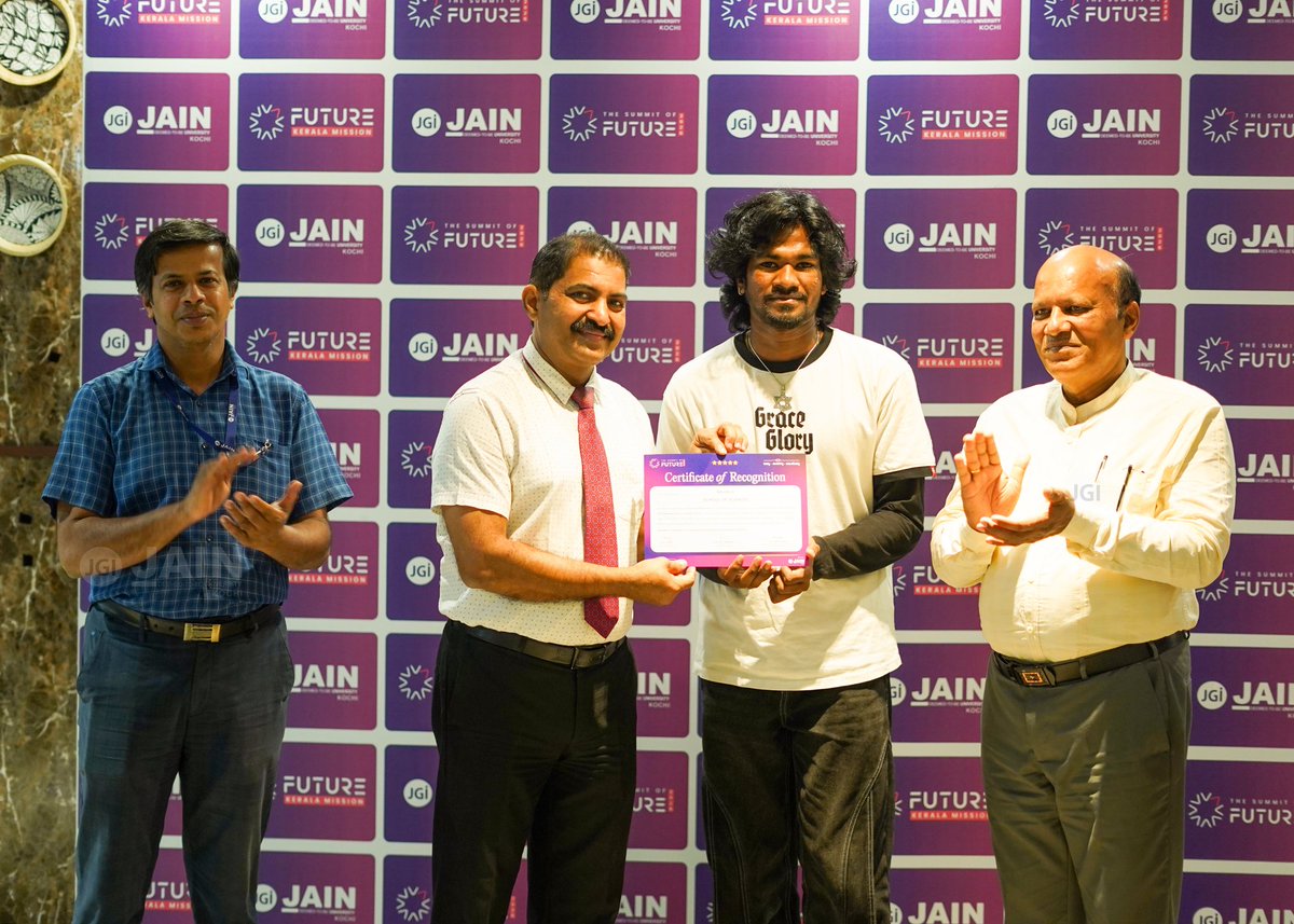 jain_kochi's tweet image. A significant milestone for the student community at JAIN (Deemed-to-be University), Kochi, as we celebrate the formal recognition of our student volunteers for their exemplary service during the Summit of the Future 2026.

#JAINUniversity #LifeAtJAIN #FutureReady
