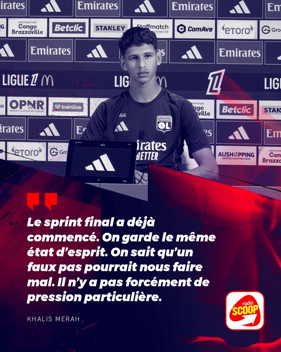 RadioScoopInfos's tweet photo. Le milieu de terrain de l’OL Khalis Merah à la veille du match face à Rennes.

#OLSFRC #Ligue1 https://t.co/k0Oo4XlSNL