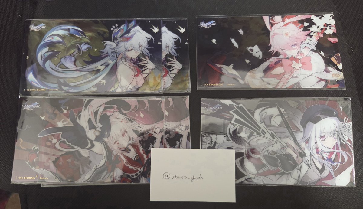 utsuro_goods's tweet photo. 【交換】
崩壊スターレイル　スタレ　アニメイト特典　キャラカード
譲)爻光2、緋英1、火花2、虚照1
求)不死途
郵送もしくは大阪(梅田)手渡し
難しいかと思いますが、よろしくお願いいたします。 https://t.co/4QijJDejFa
