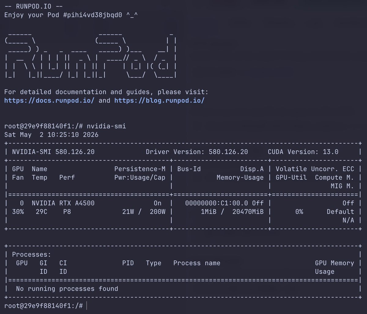 esloof's tweet photo. Build a GPU Lab for the NVIDIA NCA-AIIO Exam with RunPod (Beginner Tutorial) https://t.co/F6KyDNEmQ0 https://t.co/jdh9dja3yo