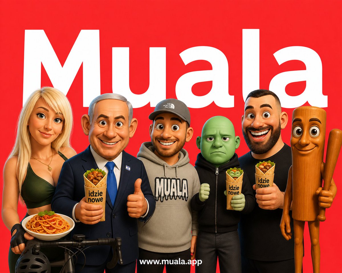 rodzinka "Muala" 😋❤️
od lewej: 

- iwona cycorek (ja) 🤭
- benjamin "Bibi" netanyahu 🤑
- ksiazulo  🫡
- mualanek😍
- <a href="/BIGWOJEK/">WOJEK</a> 😳
- tung tung sahur 😅
