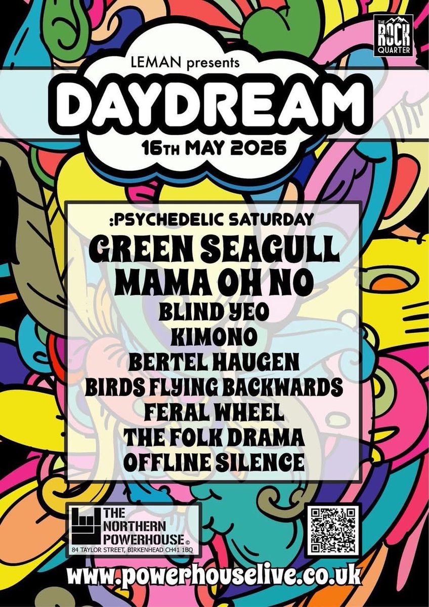 MrAaronWright's tweet image. Proud to be playing on this brilliant bill in one of our fave cities! Liverpool! 
Get your tickets now! 

linktr.ee/thefolkdrama

#liverpool #psychadelic #livemusic #festival #thefolkdrama
