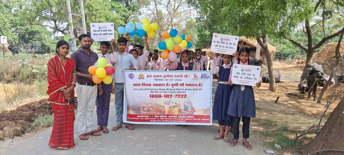 pacelko2000's tweet photo. This Akshaya Tritiya, celebrate new beginnings the right way. Behind the festivities, child marriages still happen often unnoticed and unreported. Every child deserves to learn, grow, and choose their own future.  
 Stay aware. Speak up. Take action.  #AkshayaTritiya https://t.co/qPTd4IhlbD