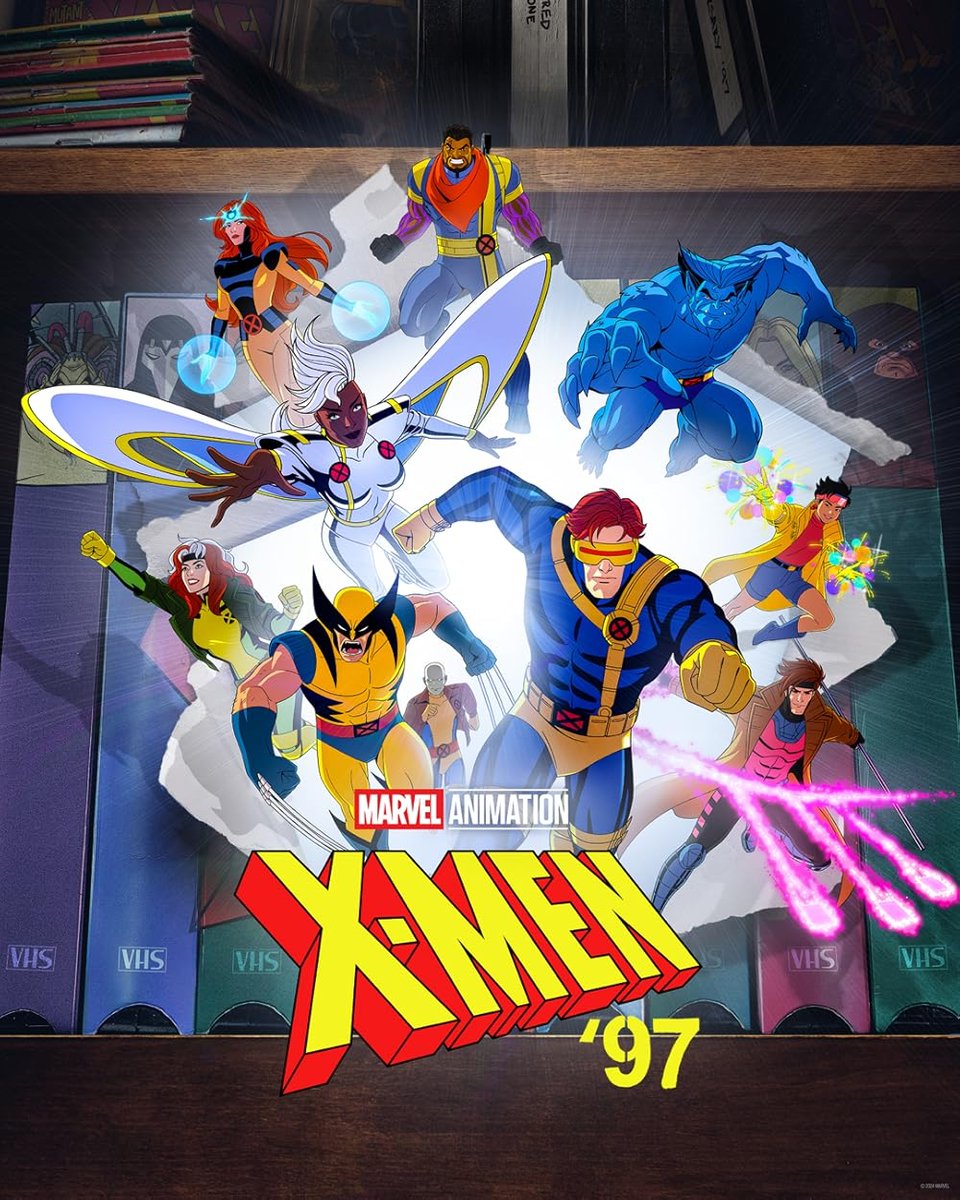 NOVAsamz's tweet image. Alright, I’m finally starting X-Men ’97 #marvel #XMen97
