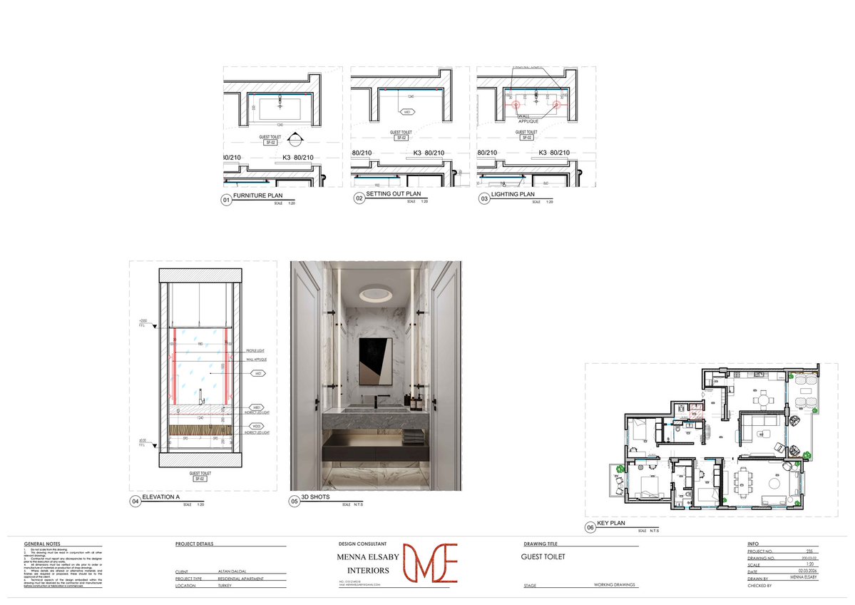 mennaelsaby's tweet image. GUEST TOILET TECHNICAL DRAWINGS 
LOCATION TURKEY 

#technicaldrawing #technicalpackage #technicalofficeengineer #Interiors #interiordesign #mennaelsabyinteriors
#shopdrawing #workingDrawings #details

BEHANCE : behance.net/MennaElsaby
