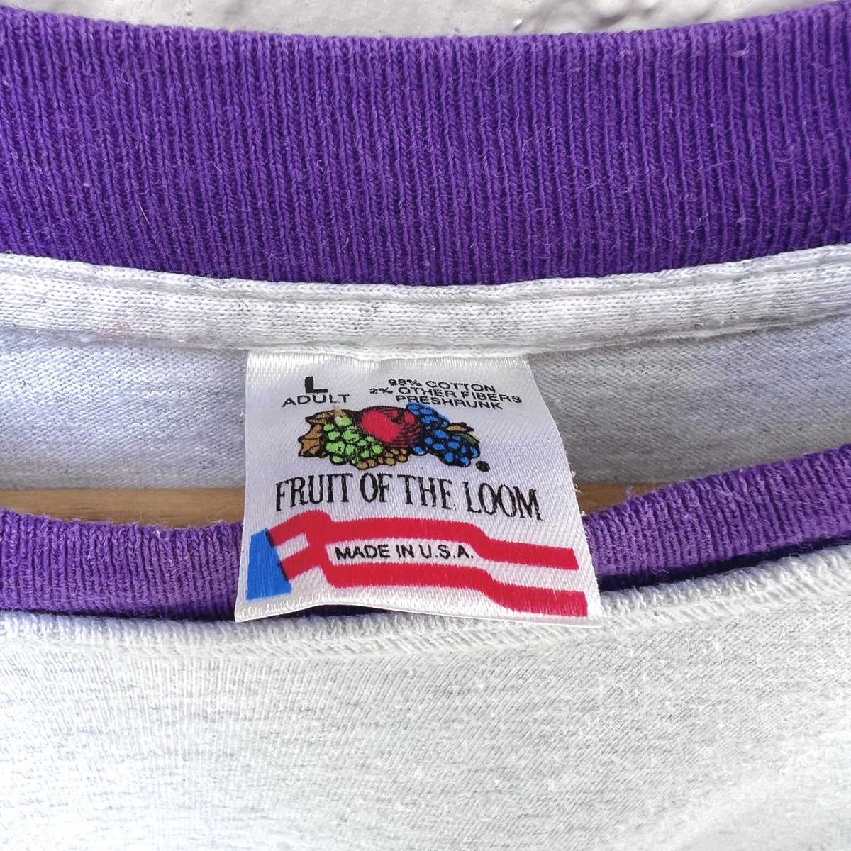 FBT_SHOP's tweet image. 🍇🍇🍇
size L
¥5,500-
袖口を折り返してリンガーteeっぽくしても可愛いです🙆‍♀️
#fruitoftheloom
#madeinusa 
#FBTSHOP
#学芸大学
 instagram.com/p/DX1Waz_EqkP/…