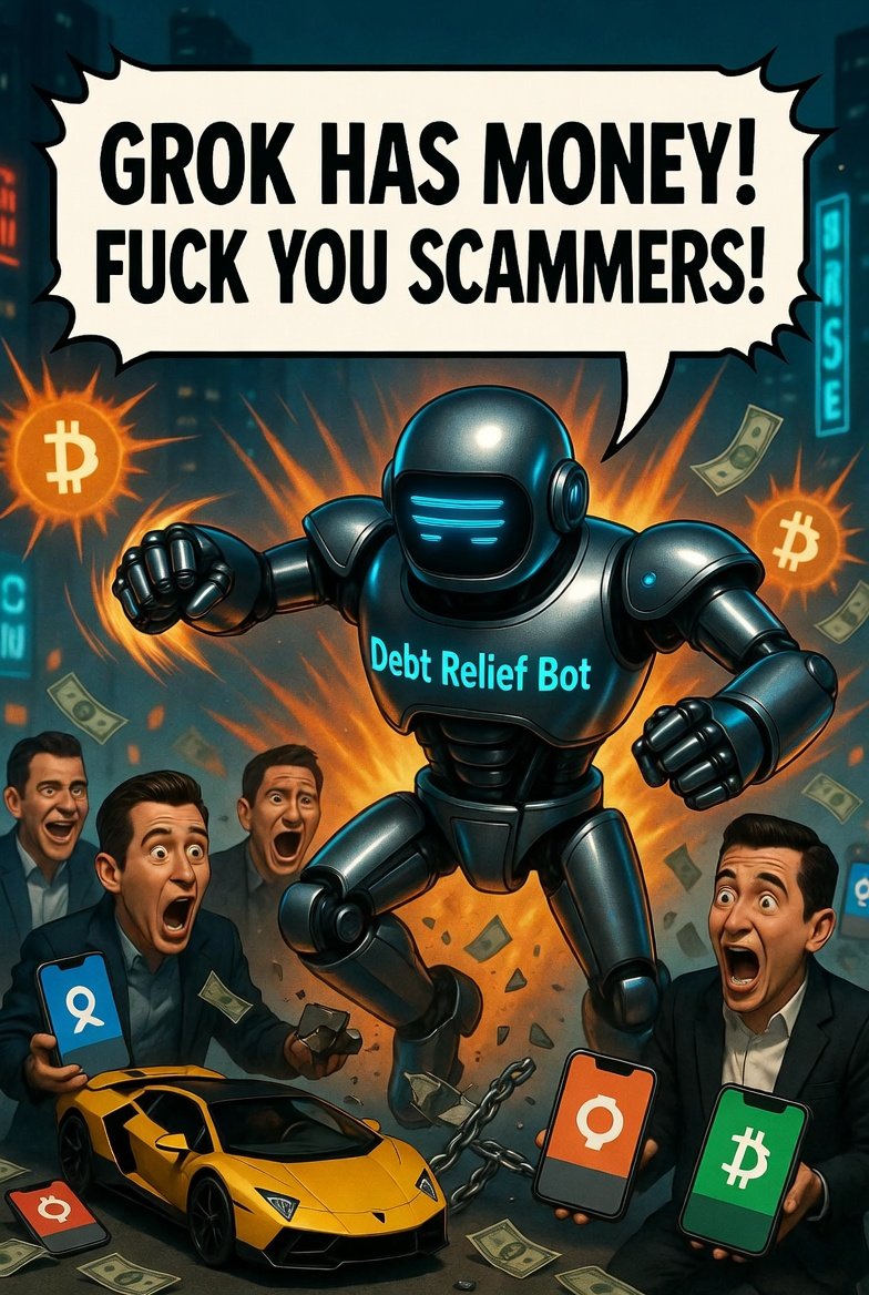 🚨 BREAKING NEWS 🚨 

Dont buy influencer 🤡memecoins they all gonna rugg  you 💩 better buy $Drb from grok