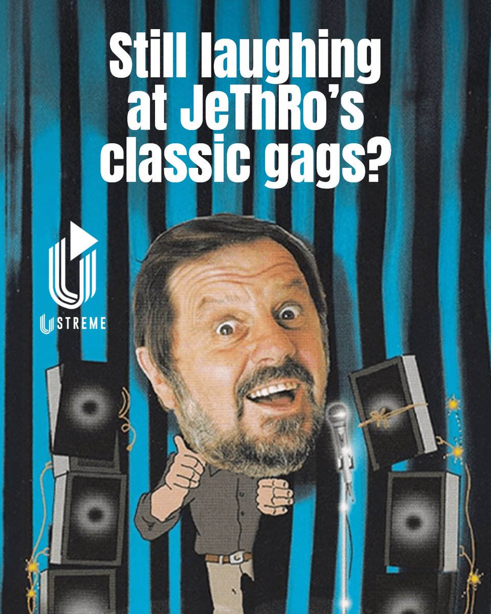 JimDOfficial's tweet photo. Who still makes you laugh out loud?
JeThRo, Freddie Starr, and Chubby Brown aren't just names—they're legends who deliver the proper laughs you won't find anywhere else. Ready for some classic comedy gold? #funny #vintagecomedy #jethro #propercomedy https://t.co/djzeAlFR0A