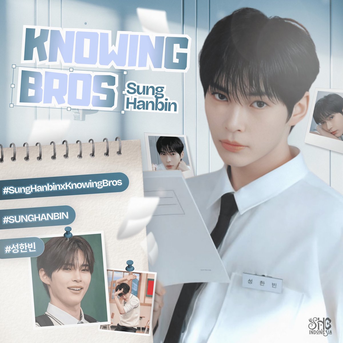 [🗣️] ALLINDANS &amp; ZE_ROSES

Satu jam lagi kita akan menyaksikan penampilan Sung Hanbin di Knowing Bros secara perdana. Namun sebelum itu, sembari menunggu mari kita ramaikan hashtag party ini terlebih dahulu✨

KNOWING BROS SUNG HANBIN 

#SungHanbinxKnowingBros
#SUNGHANBIN
#성한빈