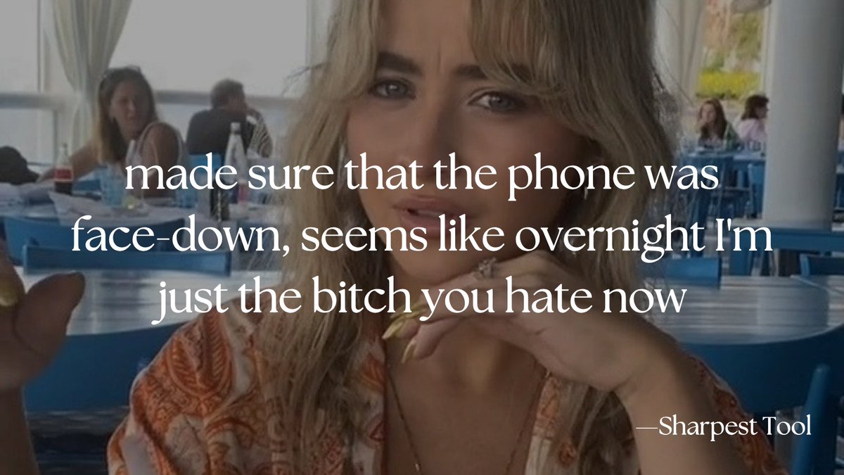 sabrina carpenter lyrics bot (@sclyricsbot) on Twitter photo 