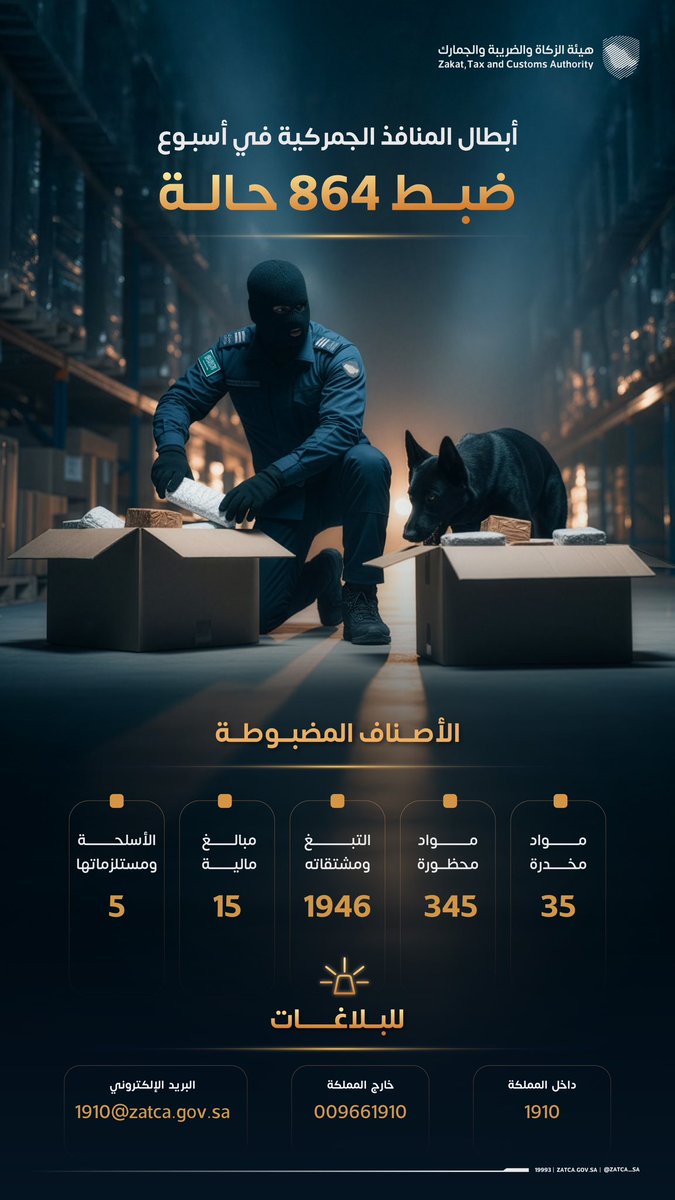 هيئة الزكاة والضريبة والجمارك tweet media