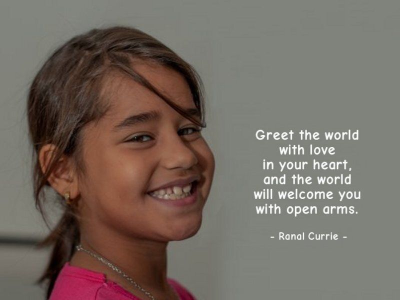 Ranal55's tweet image. Greet the world with love in your heart, and the world will welcome you with open arms.
 
#quote #quotesmith55 #love #acceptance #SaturdaySunshine