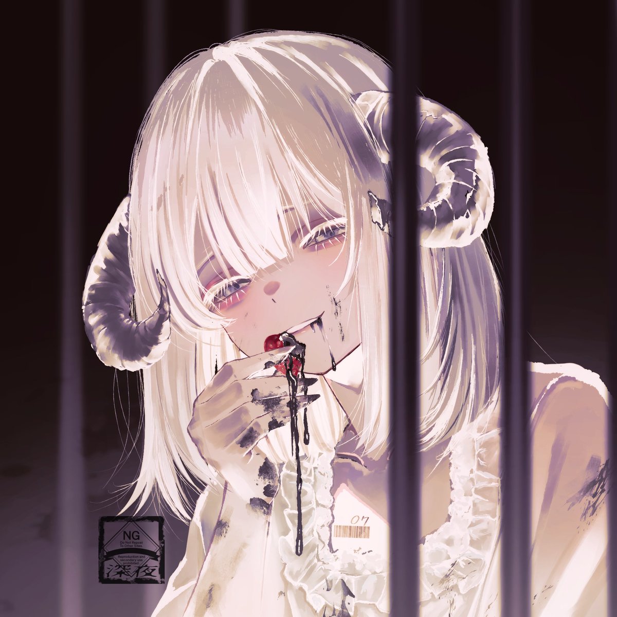 深夜　戻りました🐑 tweet media
