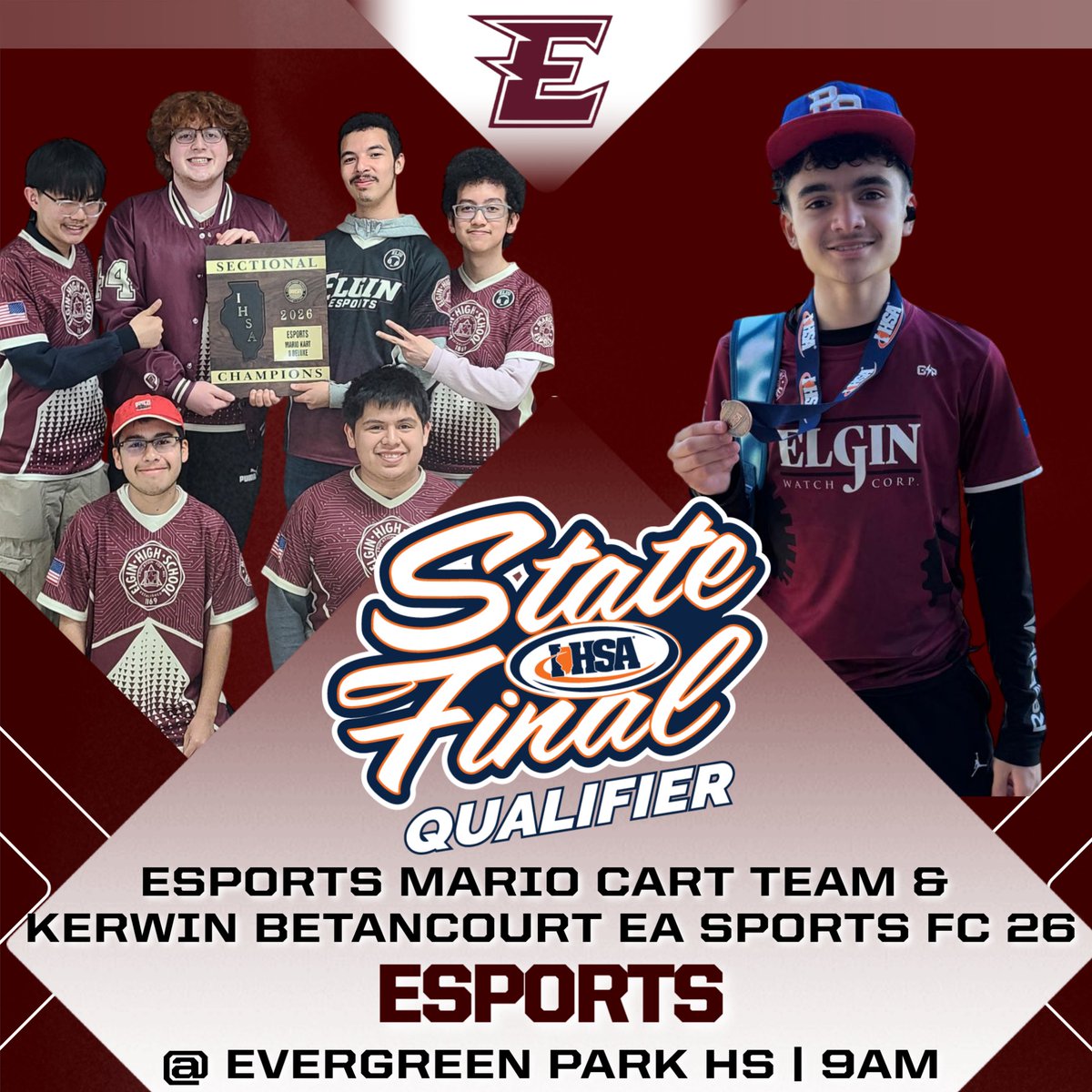 Elgin HS Athletics tweet media