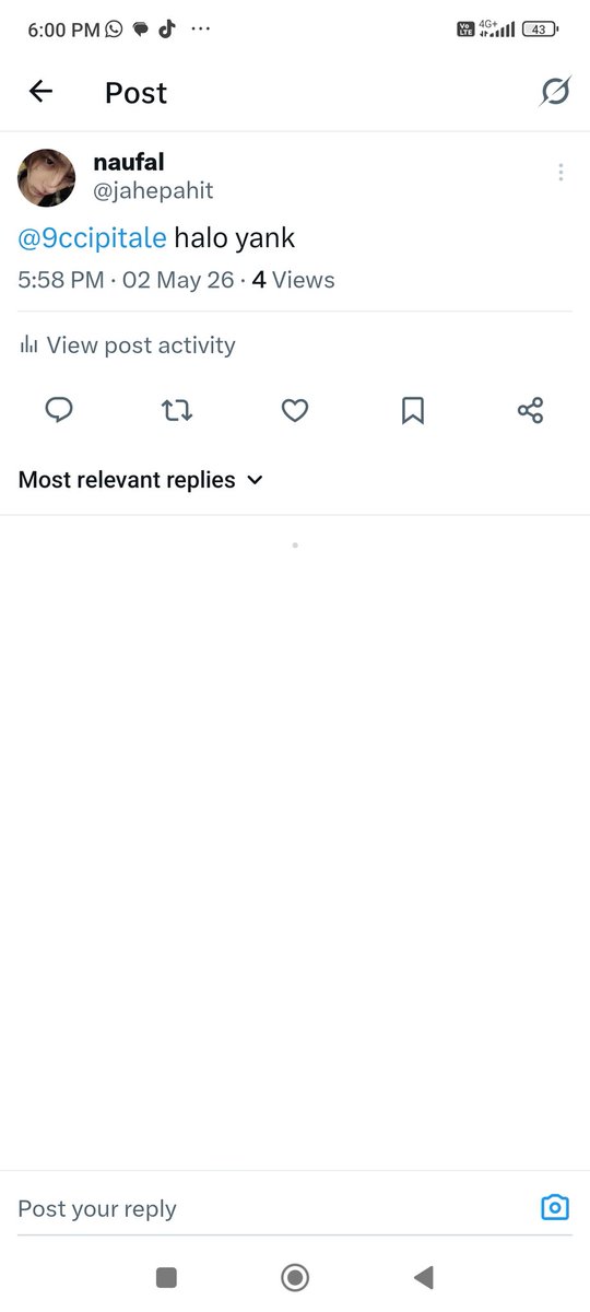 jahepahit's tweet photo. BAHKAN GW GA LIHAT AKUN LU ANJING 🤣😭 https://t.co/e58DjxMtgZ