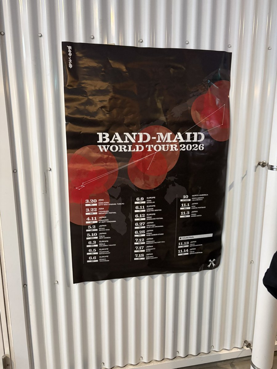 caio23113's tweet photo. ゲットしちゃった！
#bandmaid https://t.co/db4NKruzRu