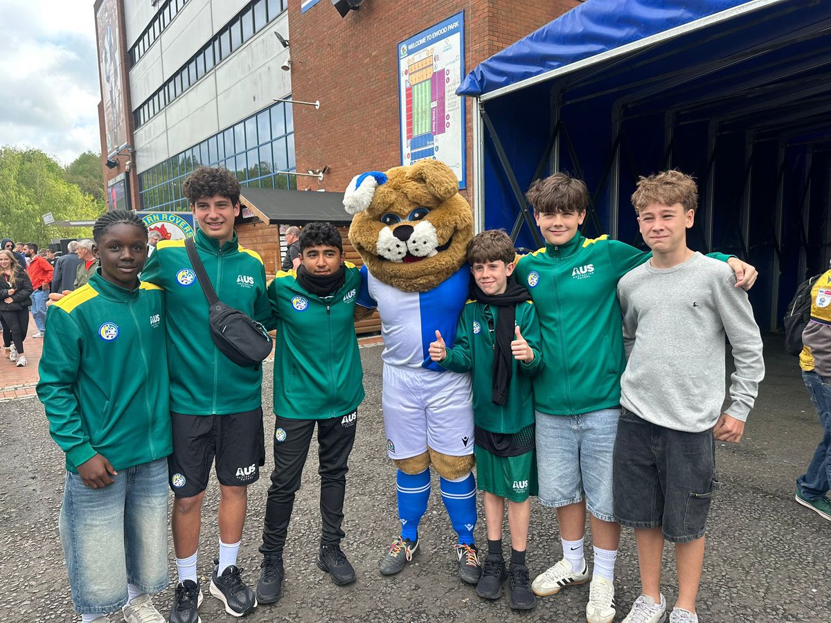 BRFCTrust's tweet photo. 🐶 Rover the Dog is out and about around the stadium - add your photos below 📸

@Rovers_Matchday | @EFL_Community | #brctmatchday | @Rovers https://t.co/OiClv0A3On
