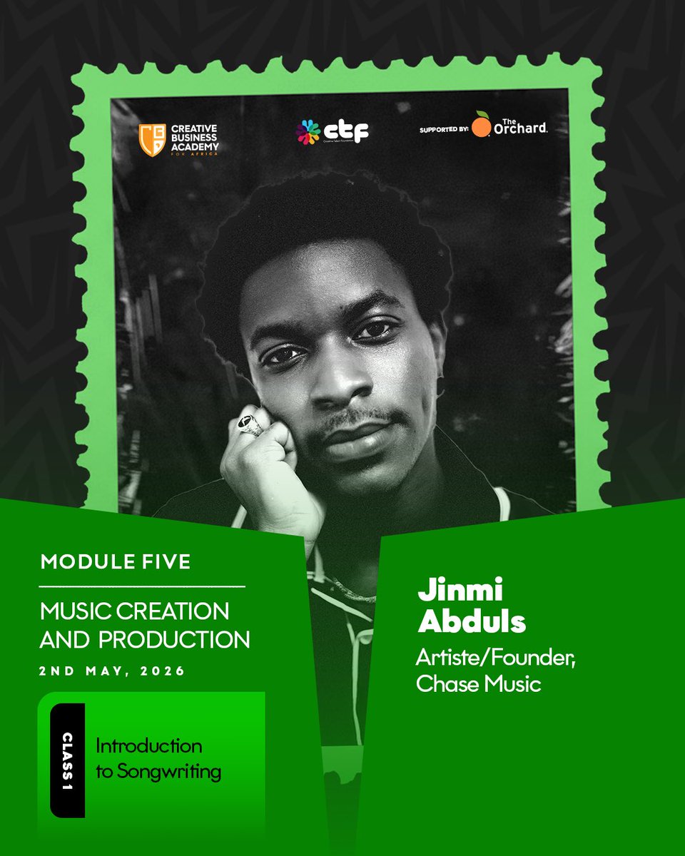Creative Business Academy For Africa. tweet media