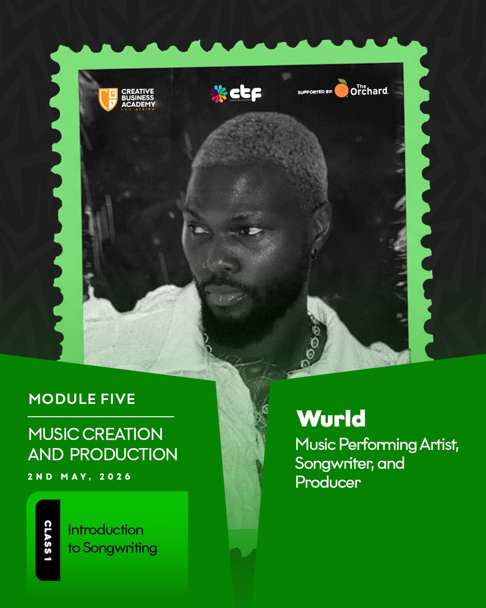 Creative Business Academy For Africa. tweet media