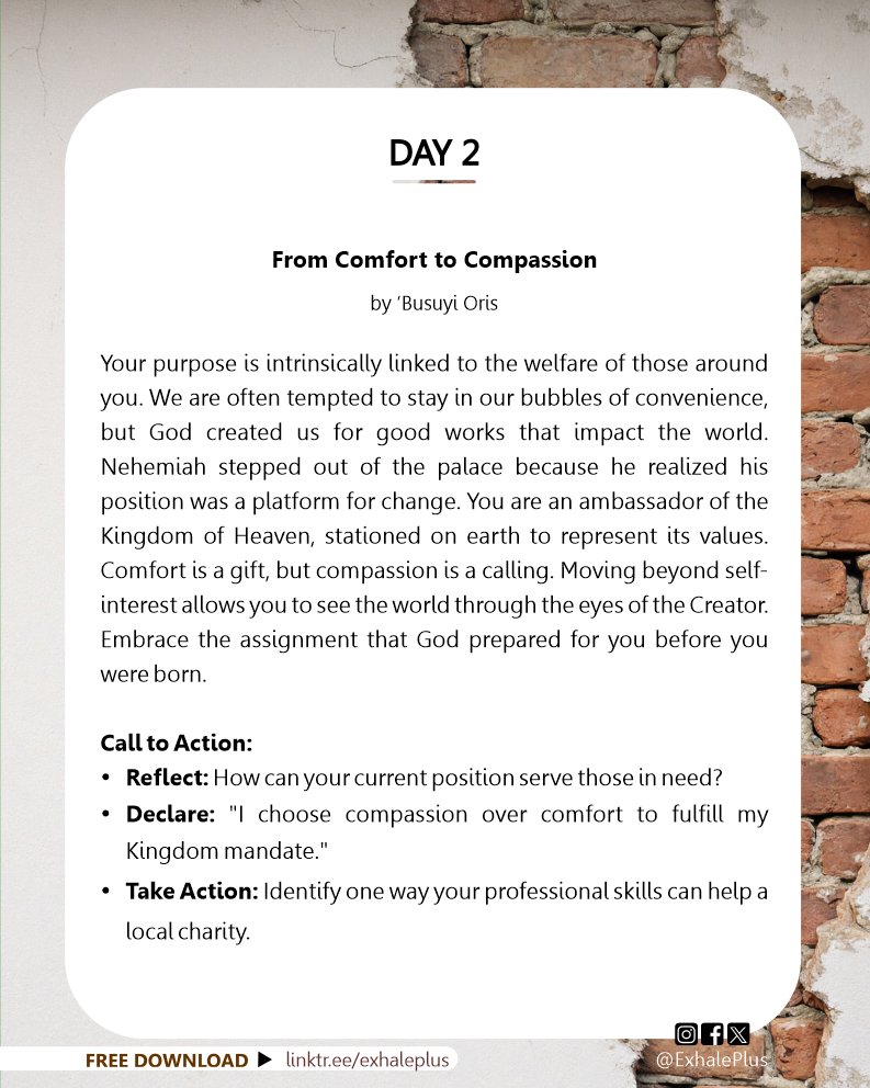 ExhalePlus's tweet image. Go beyond self-interest.

#exhale #72 #day2

~~~

NYSC | Victor Boniface | Mr Money | Boxing | Kolu | Happy New Month | Amen | Zion
