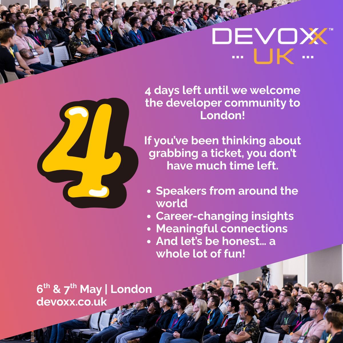 DevoxxUK tweet media