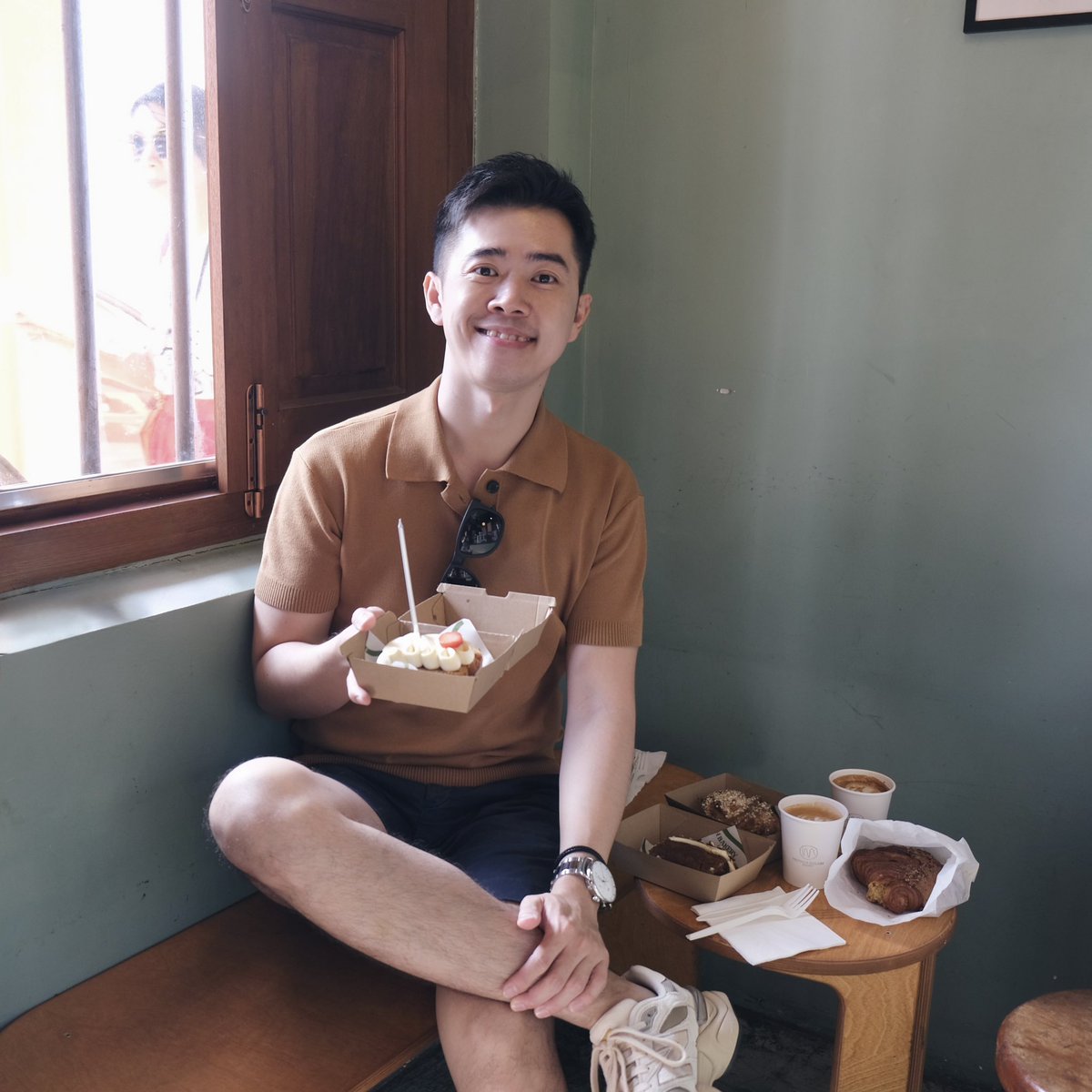 AndyWong0502's tweet image. My kind of birthday start !!! 🎂🤍🥐
.
.
.
#Morning #Blessed #Birthday #Breakfast #MotherDough