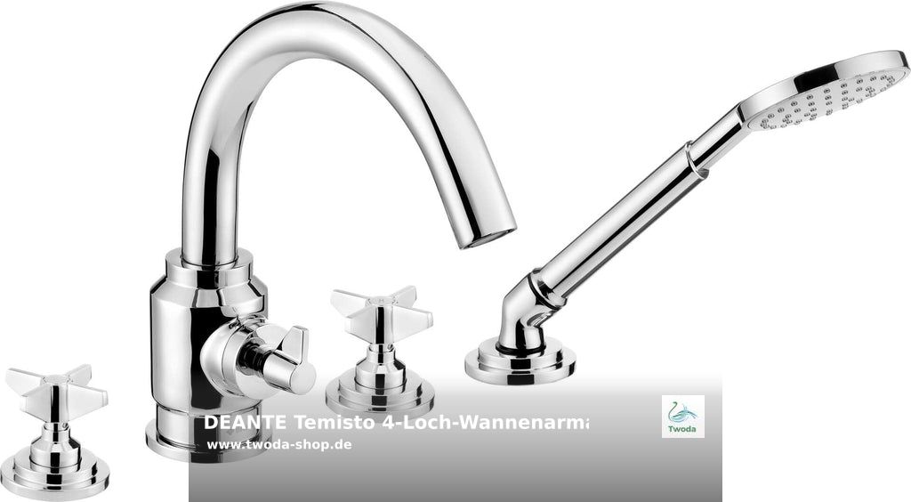 Twoda_Shop's tweet image. DEANTE Temisto 4-Loch-Wannenarmatur mit Brausegarnitur // Chrom // BQT-014D

Modernes Design. Zeitlose Qualität.
✨ Entdecken Sie mehr: shortlink.store/spqxn_ahmc5x

#twodashop #interior #badarmaturen #kuechendesign #sanitaer
