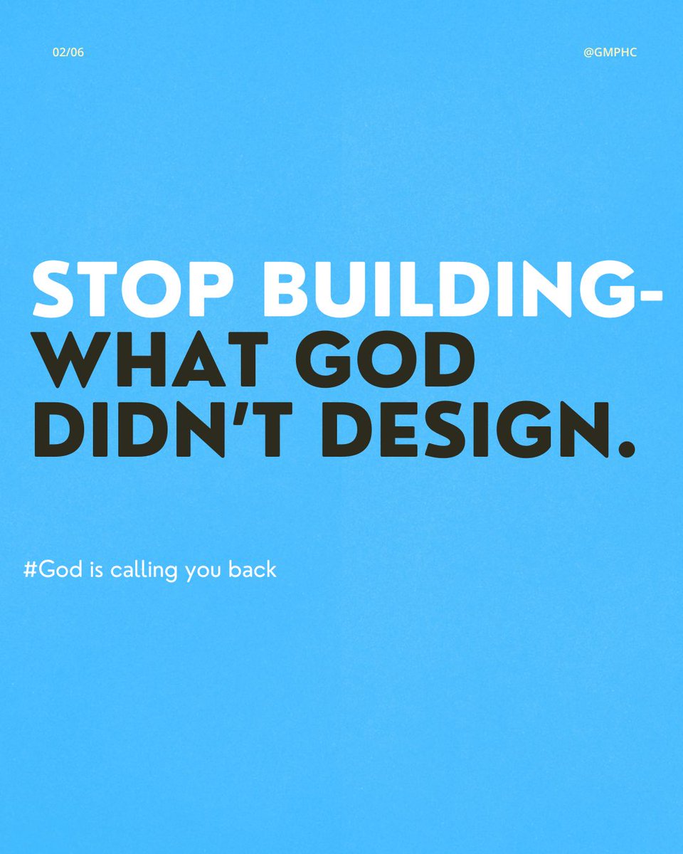 gmphc3448's tweet image. You don’t need more effort—you need surrender. Let God build it.

#faithoverfear #spiritualgrowth #surrendertogod #journey #humilty #pride #build #church #sermonrecap