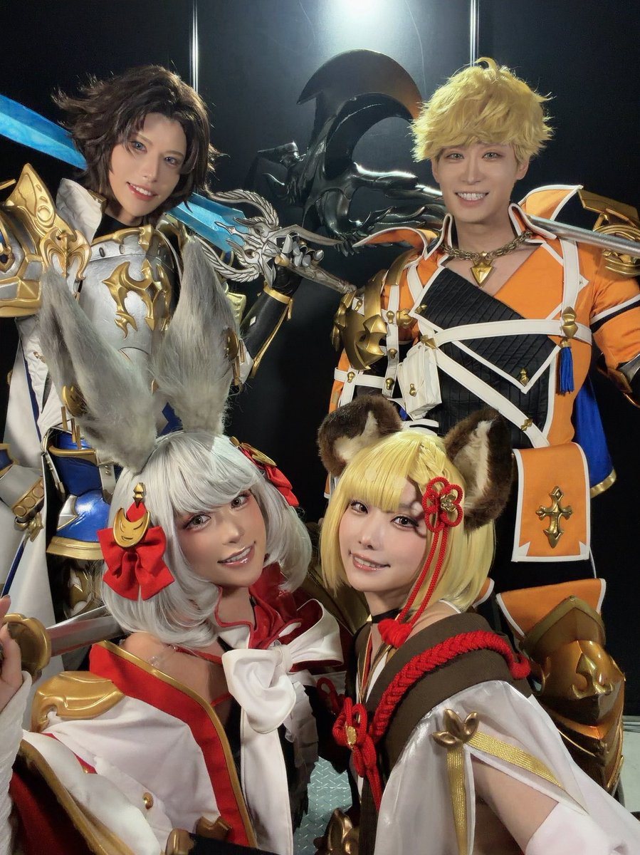 vinanshi_ryohei's tweet photo. #グラブルEXフェス2026 名古屋１日目‼︎
ありがとうございました⚔️

双剣対決や2対2の戦いもすごく楽しかった‼︎
今回は負けたけど次は負けないぞ‼︎
名古屋の名物もたくさんいただきました🐣
それじゃあまた明日もたくさん楽しもうね
#グラブル https://t.co/Pf3jU7kV1y