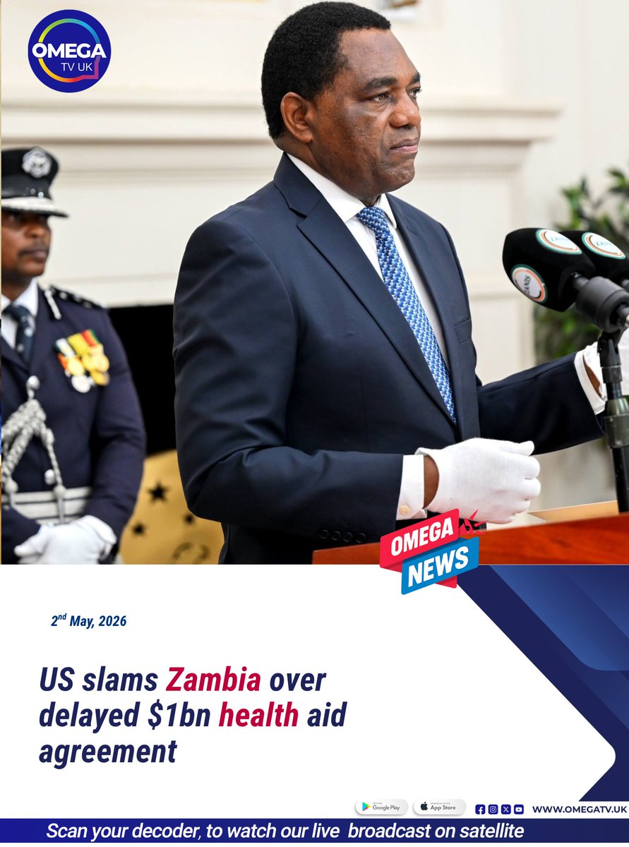The United States has criticised Zambia for failing to sign a $1 billion health aid agreement, warning that future long-term support will depend on reforms and renewed engagement.
#Zambia #USA #HealthAid #BreakingNews #AfricaNews #HIVTreatment