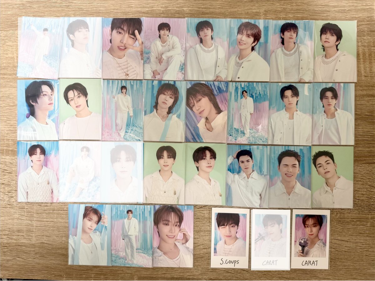 182mn15's tweet photo. SEVENTEEN セブチ トレカ インスタントフォト ランダム 交換 ファンミ ペンミ YAKUSOKU

譲:エスクプス ジョシュア ジュン ミンハオ THE8 ミンギュ スングァン バーノン ディノ

求:DK ドギョム(消えてないもの)

郵送希望📮まとめて優先
お断りは♡
お気軽にお声掛けください🙆‍♀️ https://t.co/Ato08FQufE
