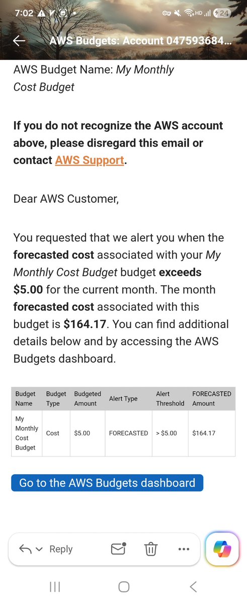Yuki8964Uncanny's tweet image. AWS billing…

我也就开了三四台EC2，最大的内存4GB。

#DailyLife #DevLog