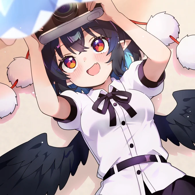 ローアングラーあやや #東方Project #射命丸文