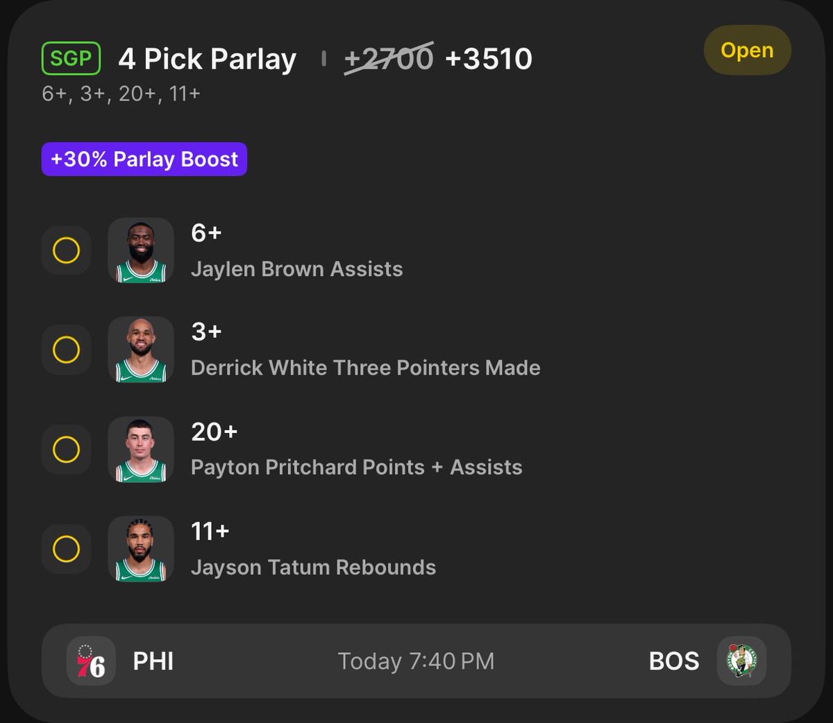 Project Parlay 🎯 tweet media