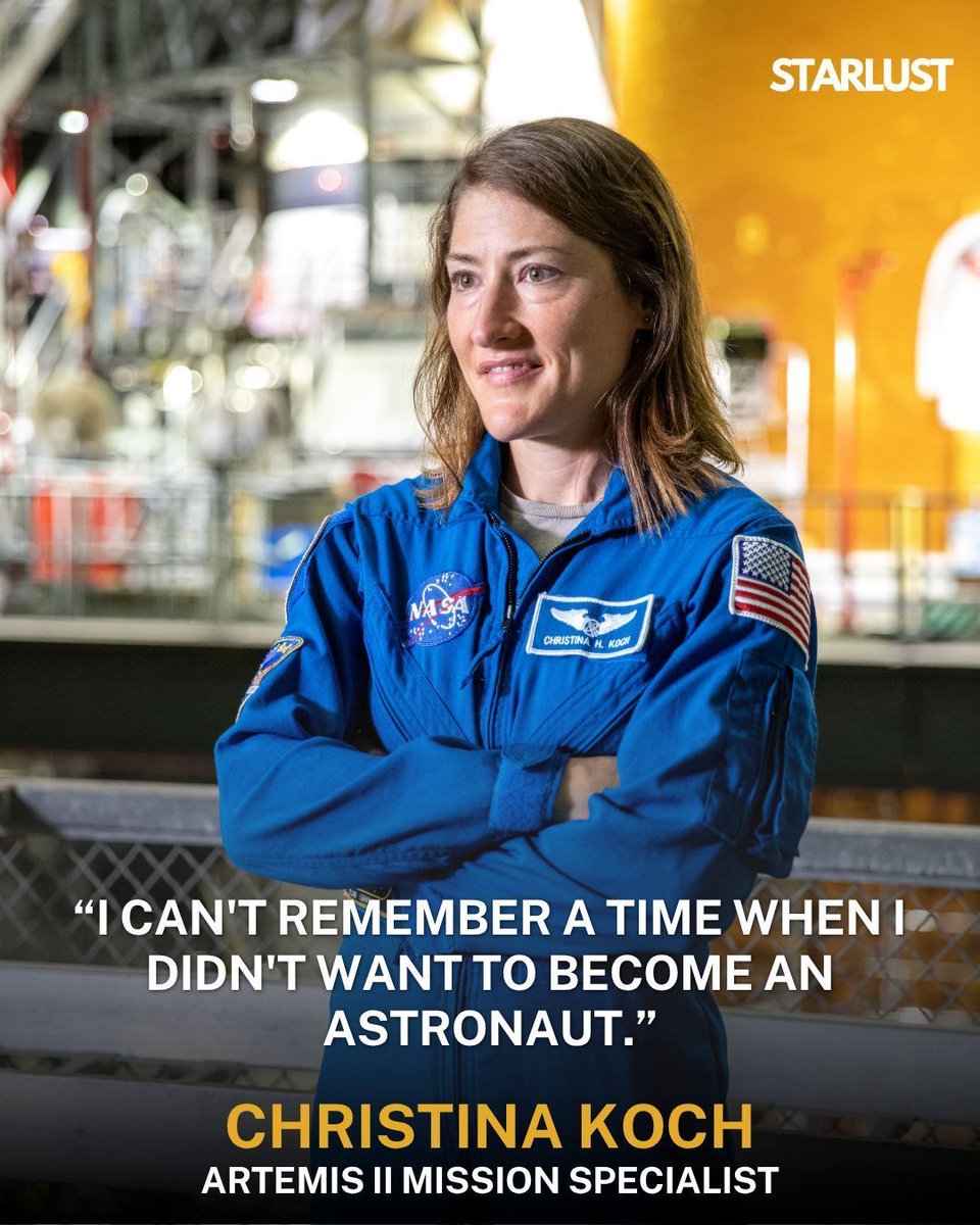 starlustorg's tweet image. An electrical engineer by training, @Astro_Christina is a veteran of 338 days in #space. She previously set the record for the longest single spaceflight by a woman during her tenure on the #ISS, when she also participated in the first all-female #spacewalk.

Image: NASA
