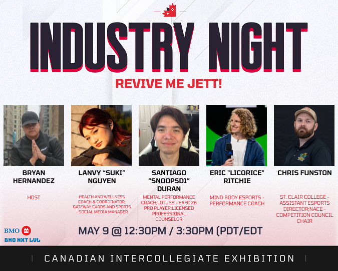 CIE_GGs's tweet photo. INDUSTRY NIGHT PANEL REVEAL ‼️

Your favorite panel is BACK, talking gaming culture, mental well-being, and everything in between!

🎙️@simplyjustbryan, @suki_2212, @SnoopSD1, @Licorice, and @Chris_Funston 
📅 May 9, 2026
⏰12:30 PST / 3:30 EST
💻https://t.co/VSy36o3P4n https://t.co/4bMP0cUd8t