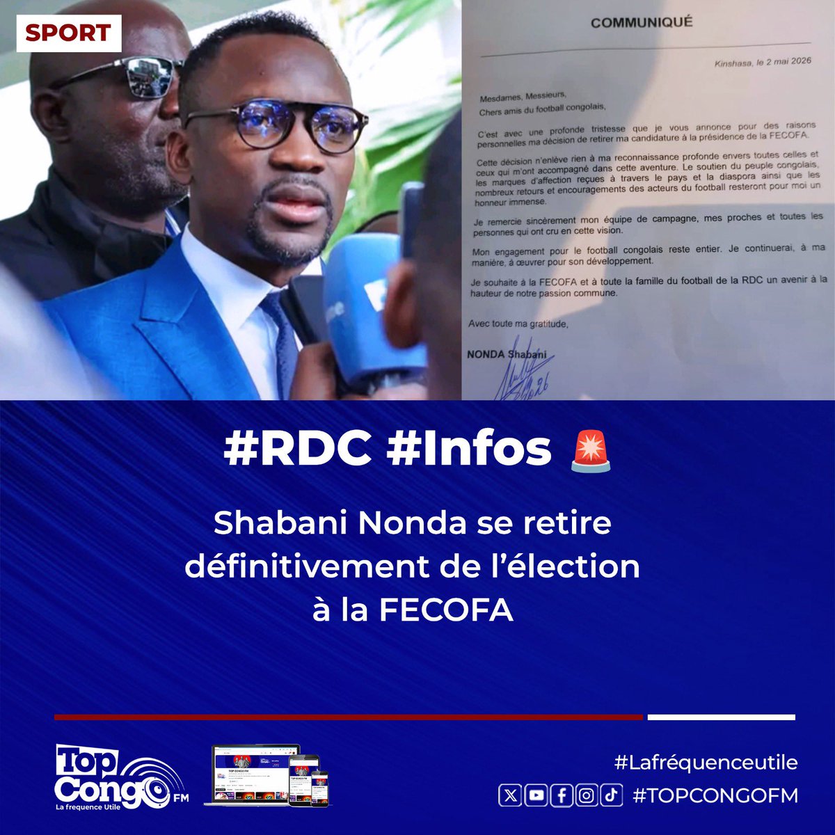 TOP CONGO FM tweet media