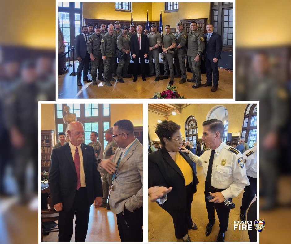 HoustonFire's tweet image. HFD joined city partners this week to celebrate the retirement of Dr. David Persse, Director of EMS and Houston's Public Health Authority. Nearly 30 years of service and a legacy felt across this entire city. Congratulations, Dr. Persse. #HoustonFire #EMS