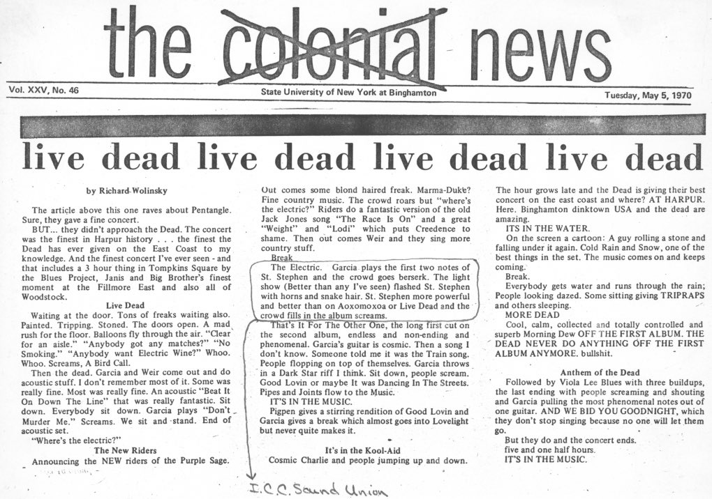 Grateful Dead tweet media