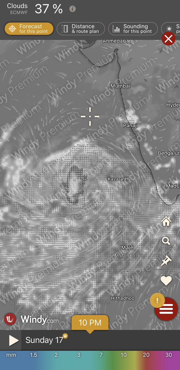 iamarbazali's tweet photo. @rushikesh_agre_ Any chance of cyclone 🌀 around 17th May? https://t.co/S4faeHVWYu