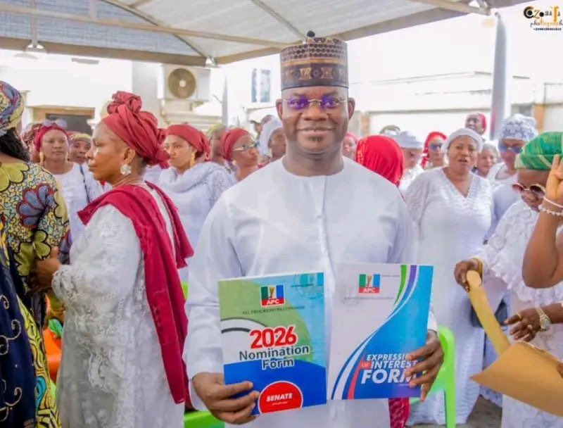 therealmediaNG's tweet image. Yahaya Bello secures All Progressives Congress senatorial nomination for Kogi Central ahead of 2027.

Read more: therealmediang.com/politics/yahay…

#Kogi #APC #2027Elections #RBNnews