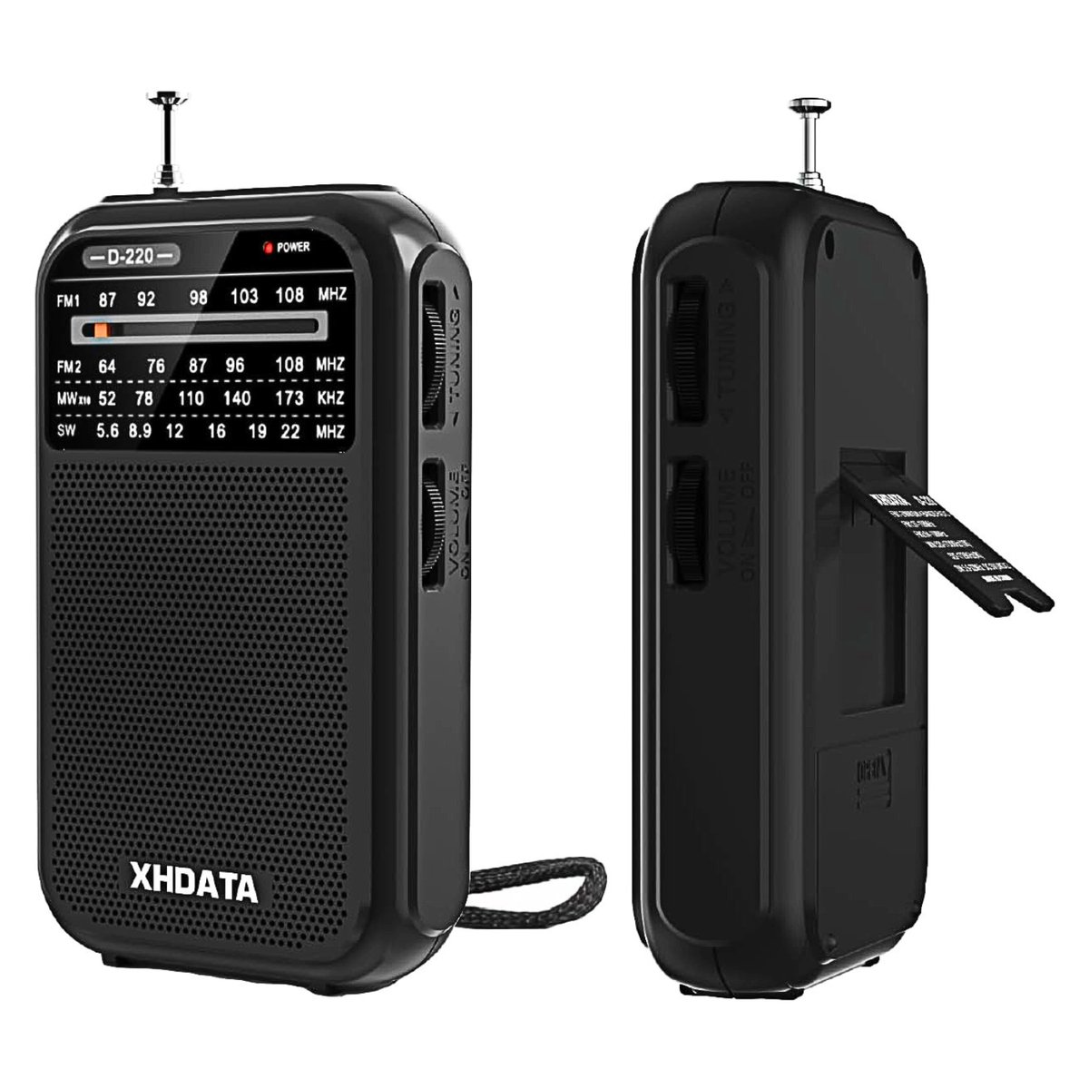 todderbert's tweet image. The Black XHDATA D-220 AM FM Shortwave Radio now $9.99!

(paid link) As an Amazon Associate I earn from qualifying purchases.

At Amazon USA: 

amzn.to/4a9NneL

My Review: youtu.be/pCf67JnkVoo

#xhdata #d220 #am #fm #shortwave #2AA #portable #radio #receiver