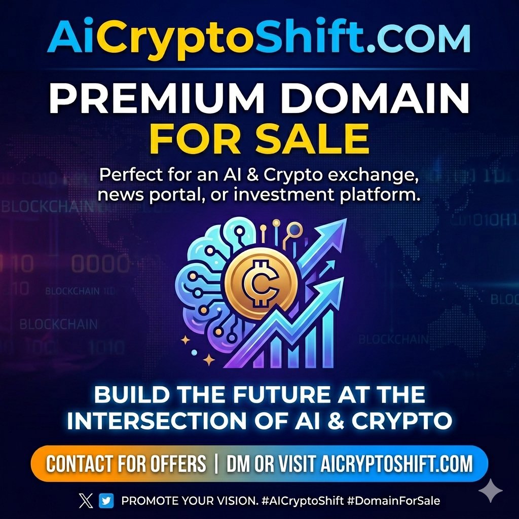 SmartDomainsDS's tweet image. Want to build the next major platform where AI meets Crypto?

This is the name you’ve been looking for. Check the image for details and DM with an offer. 

#AICryptoShift #DomainForSale #Web3