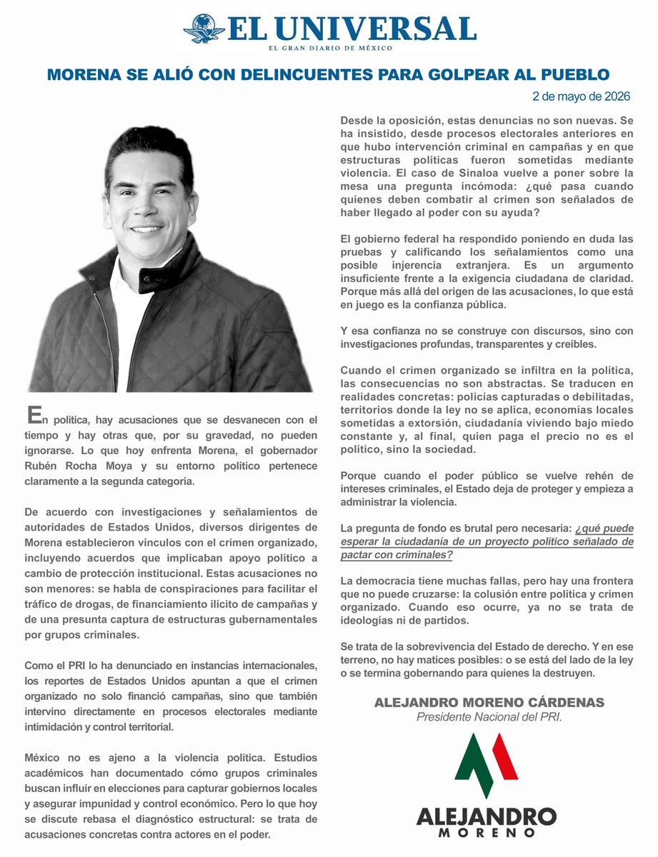Alejandro Moreno tweet media