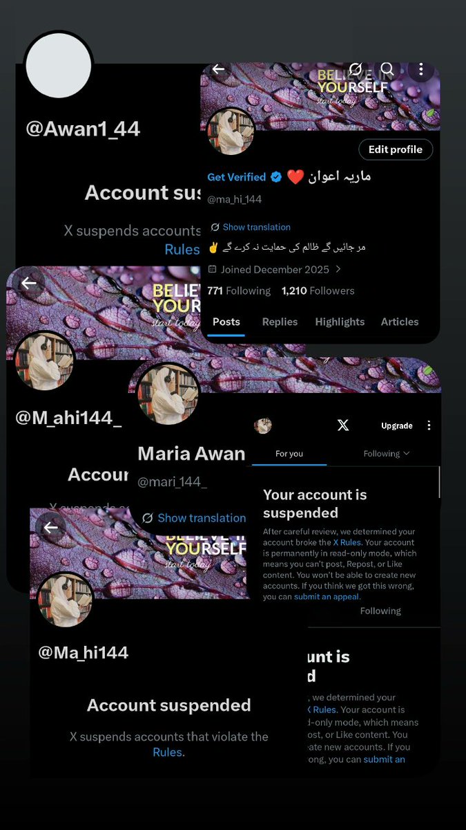 ماریہ اعوان ❤️ tweet media